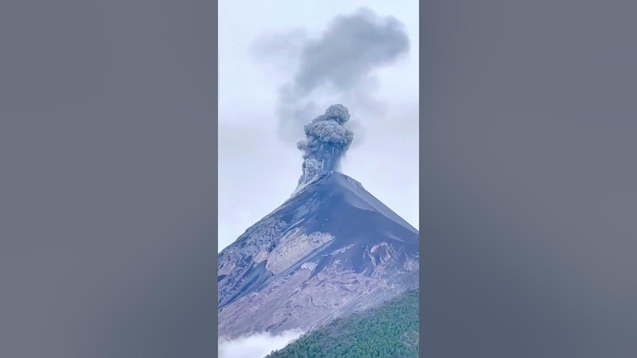 Nature's Secrets | Volcanic Lightning in Antigua 😱 #shorts