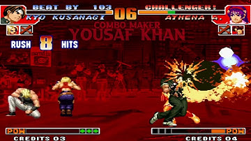 KOF97 KYO STRIKER Combo By YOUSAF KHAN