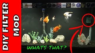 DIY Aquarium filter modification, pre filter