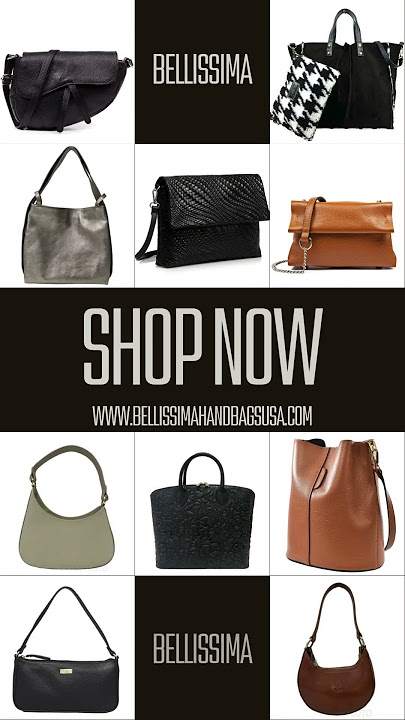 Bellissima Handbags are made for the woman who knows her worth and carries it well