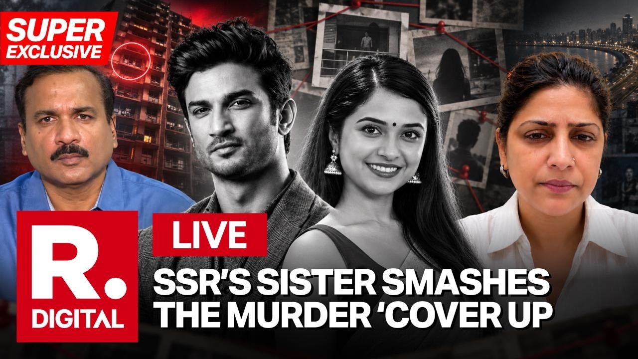 SSR Feared His Death: Sister Reveals How A Murder Was ‘Covered Up’ As Suicide | LIVE & EXCLUSIVE