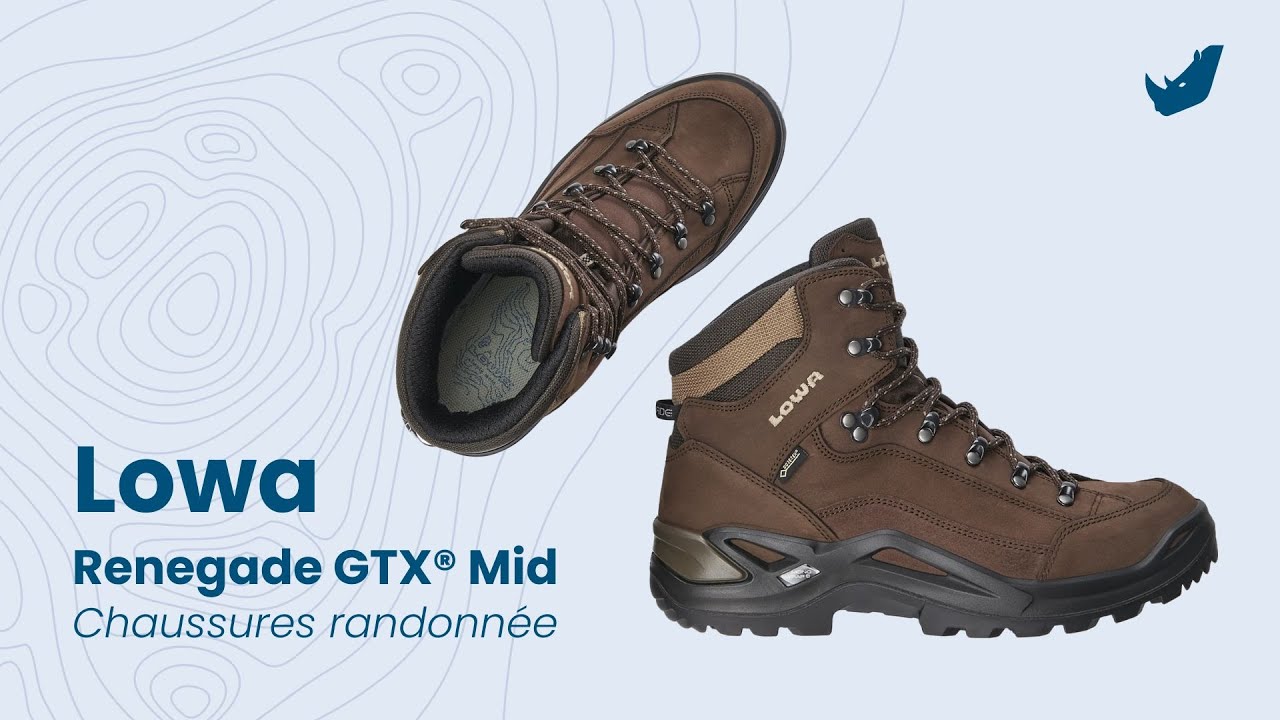 audit filter Typisch Lowa - Renegade GTX® Mid | Chaussures de randonnée - YouTube