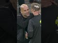 Pep Guardiola's 𝐤𝐢𝐬𝐬𝐲 𝐤𝐢𝐬𝐬 for the fourth official on the sideline 💋😚 #PremierLeague #Guardiola