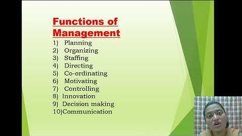 1st Semester Subject: Principles of Management Module-1 Video No-2