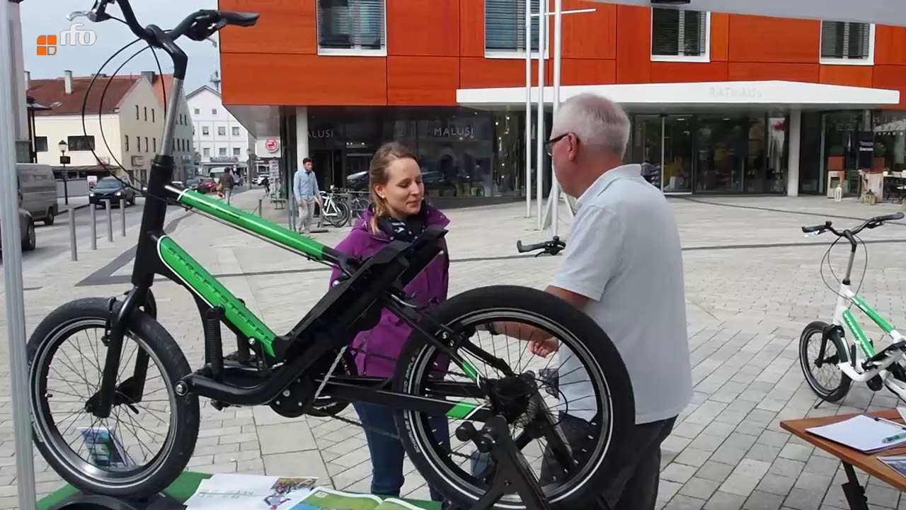 Streetstepper vorgestellt an den Gesundheitstagen Bad Aibling