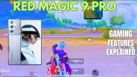 RED MAGIC 9 PRO PUBG GAMING FEATURES EXPLAINED 🔥 HUNTING MODE | TRIGGERS | SCOUT MODE
