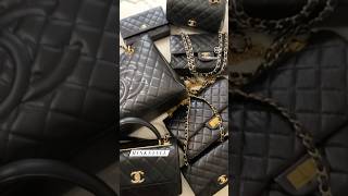 Chanel Bag Black Edition 🖤 Which one is ur style? #chanel #chanelhandbag #handbagaddict #handbags