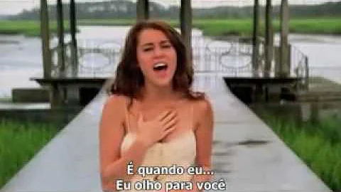 Miley Cyrus - When I Look At You (legendado)