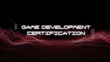 Game Development Certification