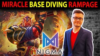 Miracle 19 Min Base Dive Rampage 23-3 Ember Spirit - Nigma Vs Cl Esl One La Pro Dota 2 Gameplay
