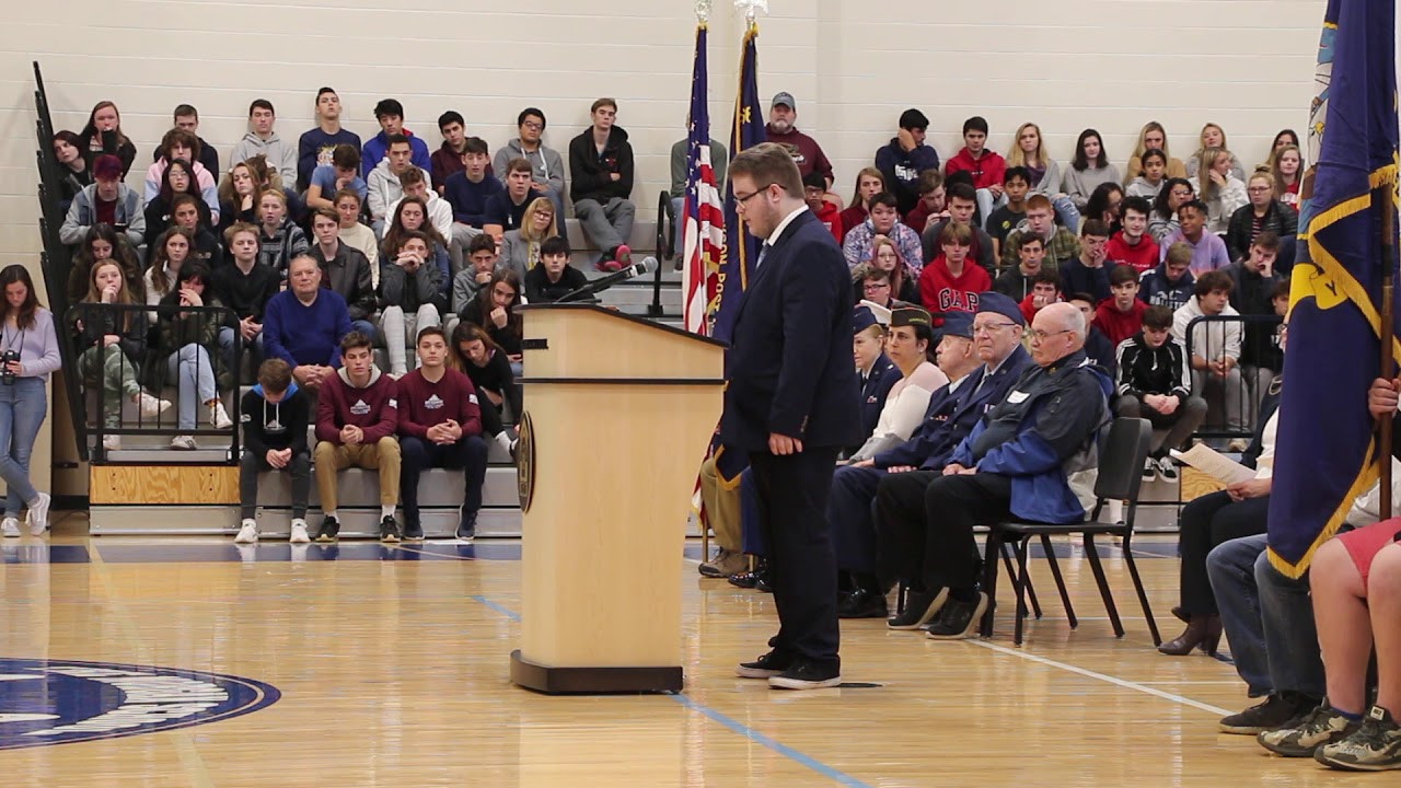 connor page speech- Veteran's Day 2019 - YouTube