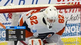 Ivan Fedotov makes his NHL debut vs Islanders (1 apr 2024)