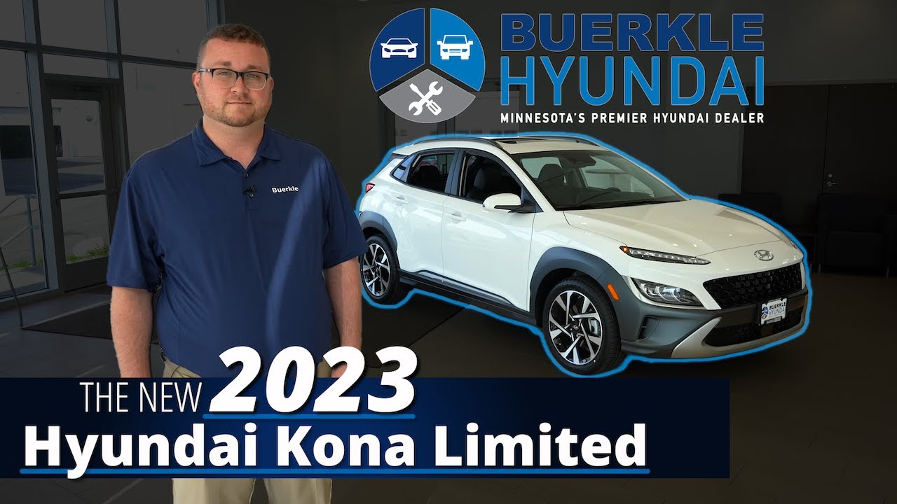 [Review] New 2023 Hyundai Kona Limited | St Paul, Minneapolis ...