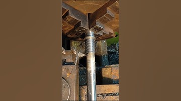 left hand threads operation by Rasel Talukdar #machine #lathemachine #metallathe