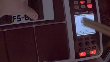 Octapad SPD 30 demo Boss FS-6 Footswitch