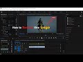 How to remove or blur logo from a video in 1 minute with adobe premiere pro