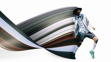 How to make a CIRCULAR PIXEL STRETCH EFFECT in Photoshop Tutorial