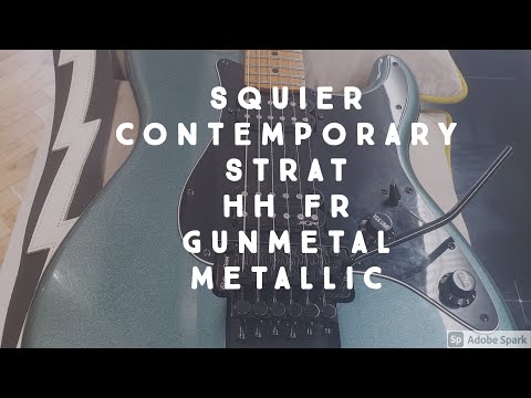 Squier Contemporary Stratocaster HH FR (Gunmetal Metallic)