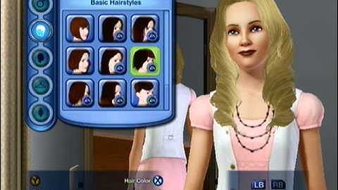 lets play the sims 3 xbox 360 part 1