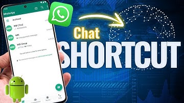 How to Create WhatsApp Chat Shortcut on Android Home Screen