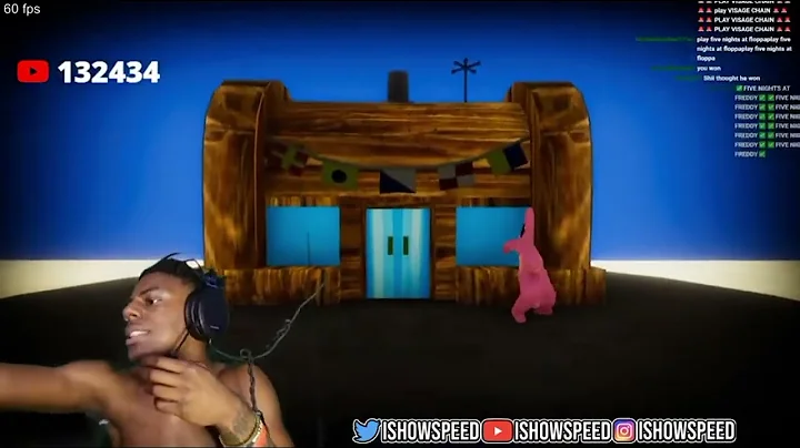 IShowSpeed Plays a Spongebob Horror Game