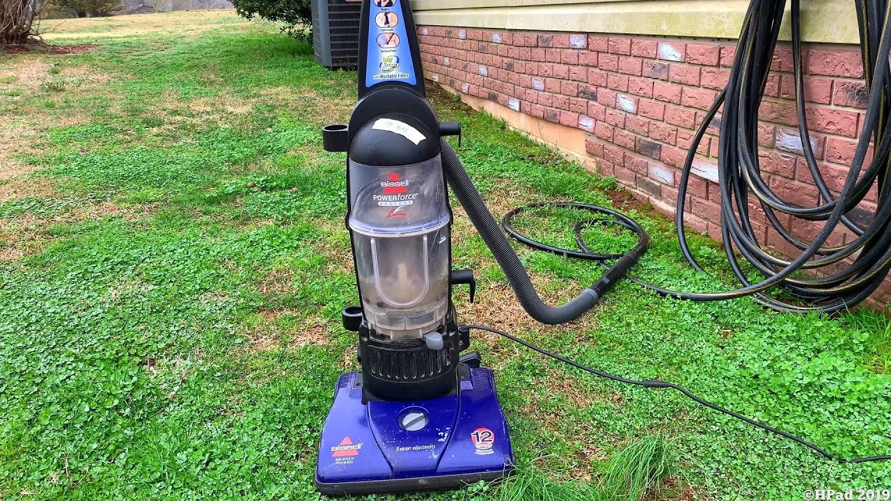 Bissell Powerforce Vacuum Destruction YouTube