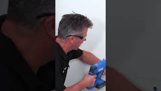 how to install acoustic wall panelling in 60 seconds @wallsandfloors #shorts #diy #howto