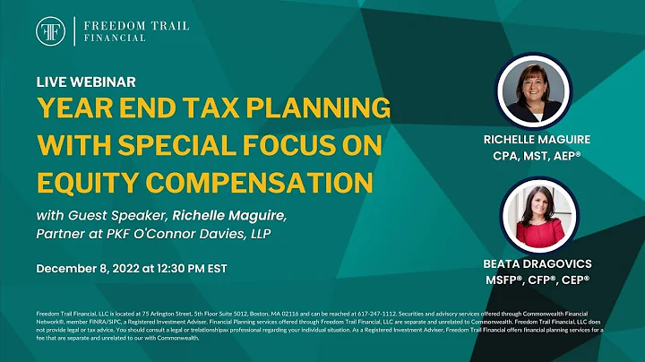 Year End Tax Planning with Special Focus on Equity...