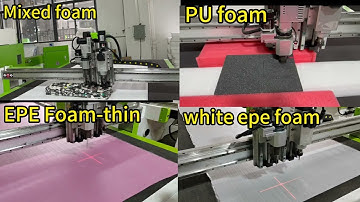 5 Axis CNC Machine CNC Router Oscillating Knife Milling cutter for EPE PU Mixed Foam Industrial