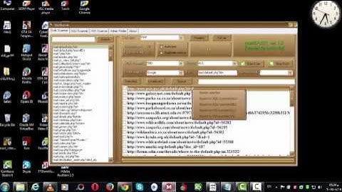 شرح جلب مواقع مصابه ب ثغرة sql