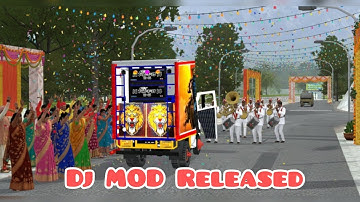 Releasing New Tata 407 Dj Truck Mod For Bussid | Dj Truck Mod For Bussid | Sandip Dj Truck |
