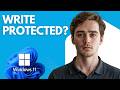 Format Write Protected Flash Drive USB | How To Fix The Disk Write is Protected Pend Drive USB