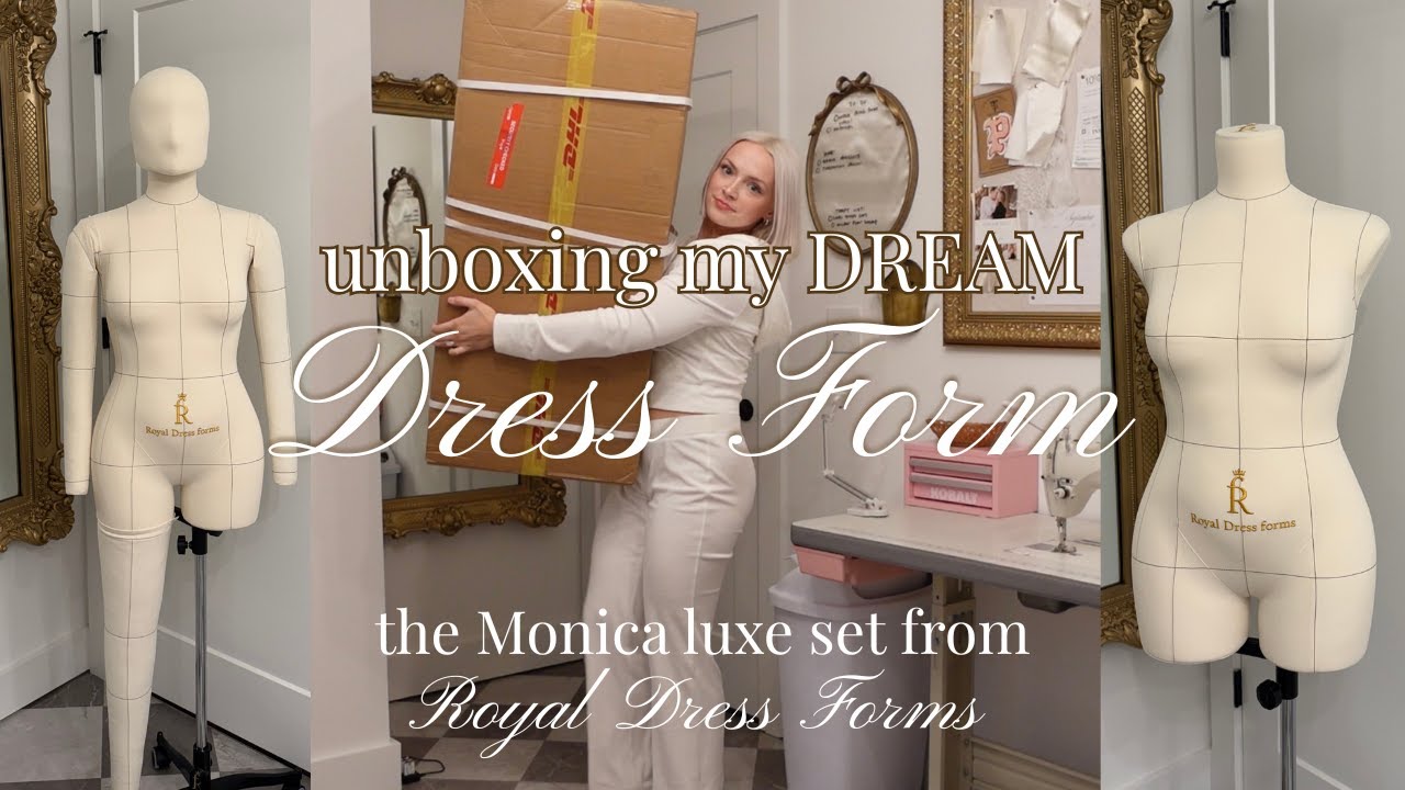 Распаковываю манекен моей МЕЧТЫ от Royal Dress Forms!