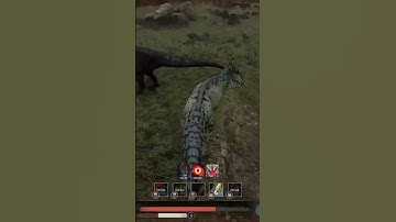 Path of Titans - Tyrannotitan vs. Rex! #pathoftitans #tyrannotitan #trex #fight #shorts #gaming