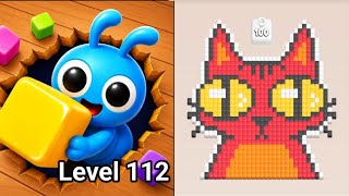 Food Hunt: Pixel Puzzle Level 112 Walkthrough Solution 