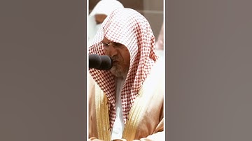 تلاوة مرئية سورة السجدة الآيات من ١٨ إلى ٢٢ الشيخ صالح بن حميد