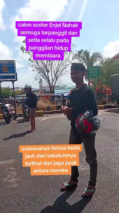 franko Timba melepas kepergian pacarnya yang memilih masuk biara di pelabuhan very Bolok