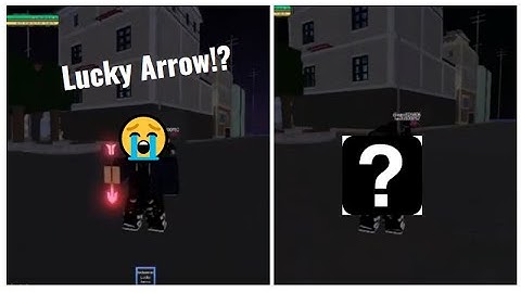 Using the Lucky Arrow and GETTING THE SKIN I WANTED!!! [YBA]