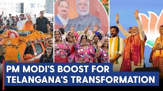 PM Modi's Telangana Visit: Launching Infra Projects & Rally Spectacle