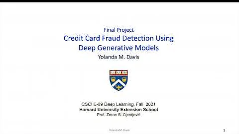 Credit Card Fraud Prevention with Deep Generative ...