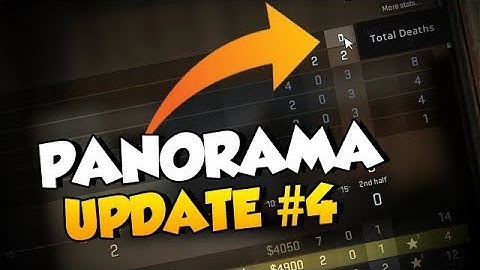 PANORAMA UPDATE - Sort Scoreboard / Buy Menu Change / UI Fixes