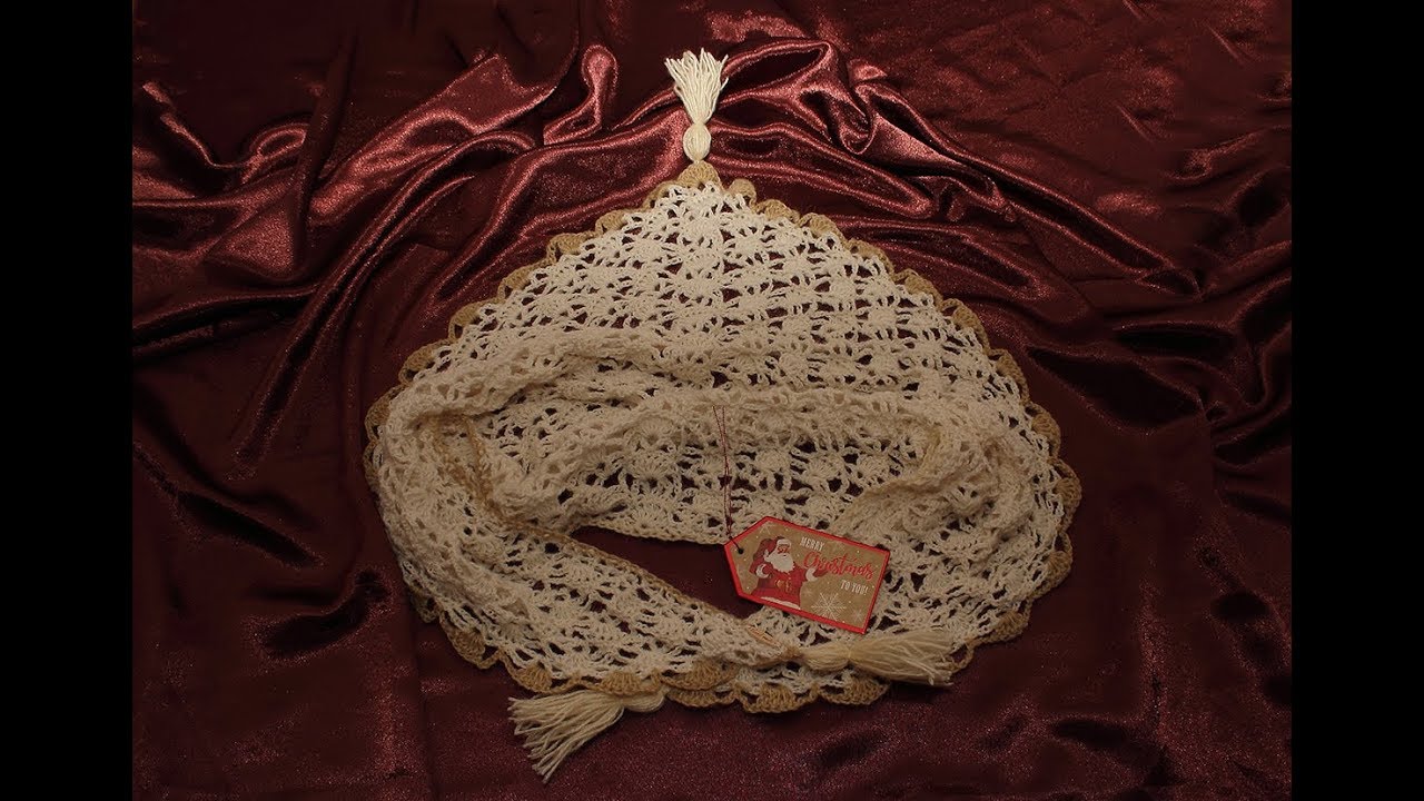 Esarfa crosetata Alpaca - Prima parte