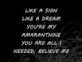 Amaranthe-Amaranthine (Lyrics)