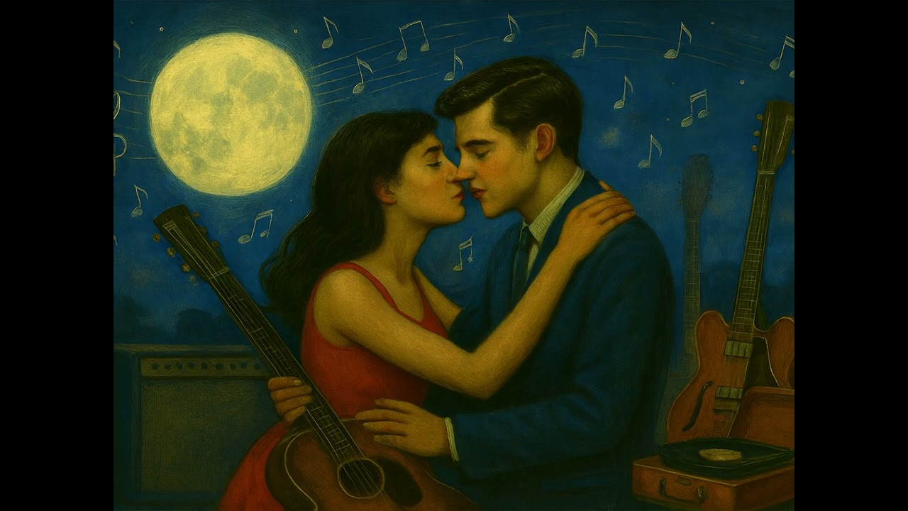 Moonlight for two - 1950s rocknroll  #1950s   #rocknroll