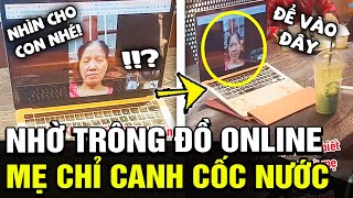 Nhờ mẹ CANH ĐỒ ONLINE khi đi cà phê một mình nhưng cốc nước mới là thứ khiến mẹ LO LẮNG | TB Trends screenshot 4