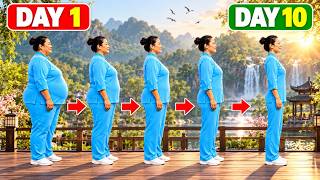 Do This Tai Chi Walk Reduce Belly Fat and Lose 5kg in 10 Days ：Anti-Aging Tai Chi Walking | Days 3‑4