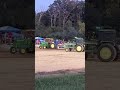 John Deere 4020 Farm Stock Tractor Pull 6MPH #deere #tractor #tractorpulling
