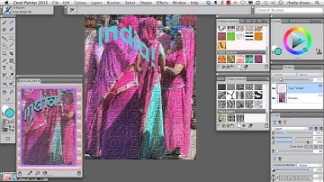 1002 Poster Graphic   Part 2  Corel Painter 2015 Tutorial