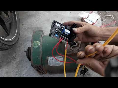 Cách lắp bo avr ổn định điện áp máy phát an toàn cho thiết bị không cháy - lh 0982871662 - youtube