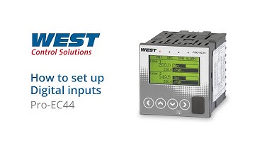 West Control Solutions - How to set up Digital Inputs - PRO-EC44